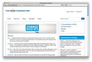The Case Foundation's Campaign for Change