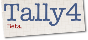 Tally4 Beta logo