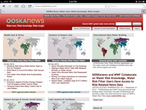 Water News to Go: Web Software Publishes Email Newsletters
